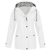 Mafytytpr дамски палта и якета разрешение дамски зима в продажба жени солидно дъждовно яке на открито плюс размер качулка дъждобран