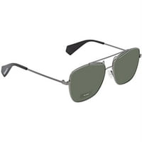 Polaroid Grey Green Polarized Square Мъжки слънчеви очила PLD6049SX0KJ159