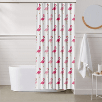 Фламинго герои дизайн душ завеса сгъстена тъкан водоустойчив домашен душ завеса вана вана хотел декор за баня