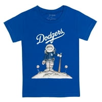 Младежта мъничка ряпа Royal Los Angeles Dodgers астронавт тениска
