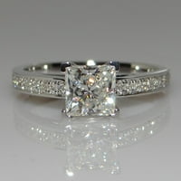 Бижута за жени пръстени темперамент квадрат диамантен пръстен четири сватба с сватба прост диамантен циркон пръстен сладък пръстен Моден подарък за бижута за нея