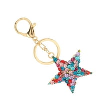 Сладка ключова верига, Pentagram Keychain Малък преносим за празничен подарък
