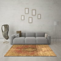 Ahgly Company Indoor Rectangle Персийски кафяви традиционни килими, 7 '10'