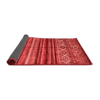 Ahgly Company Indoor Rectangle Oriental Red Traditional Area Rugs, 2 '3'