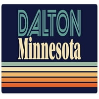 Dalton Minnesota Vinyl Decal Sticker Retro дизайн