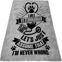 -Дъпнете подарък за ветеринарни одеяла - идеален за наслояване на всяко легло - осигурява комфорт и топлина от години, аз съм ветеринарен луксозен одеяло с ветеринарен руно (голямо одеяло от руно