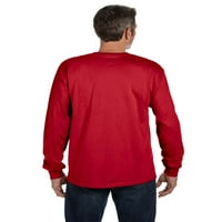 Мъжки тениска за джобни тениски Comfortsoft с дълъг ръкав