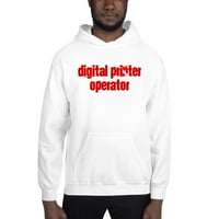 Digital Printer Operator Cali Style Hoodie Pullover Sweatshirt от неопределени подаръци