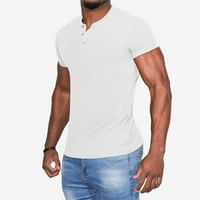Европейска и американска лятна Мъжка риза с къс ръкав тениска М-6ХЛ