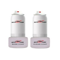 Докоснете Basecoat Plus Clearcoat Spray Paint Kit, съвместим с Caper Green Metallic XC Volvo
