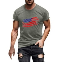 Cllios ризи мъже клирънс, мъже ежедневни кръгли шия 3d цифров печат пуловер фитнес спортни къси панталони ръкави тениска блуза