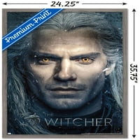 Netfli The Witcher - Плакат за стена отблизо, 22.375 34
