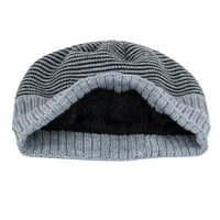 Zlekejiko на открито топла зимна шапка за печат възрастен пазете плюшени вълнени шапки плетени неутрални бейзболни шапки